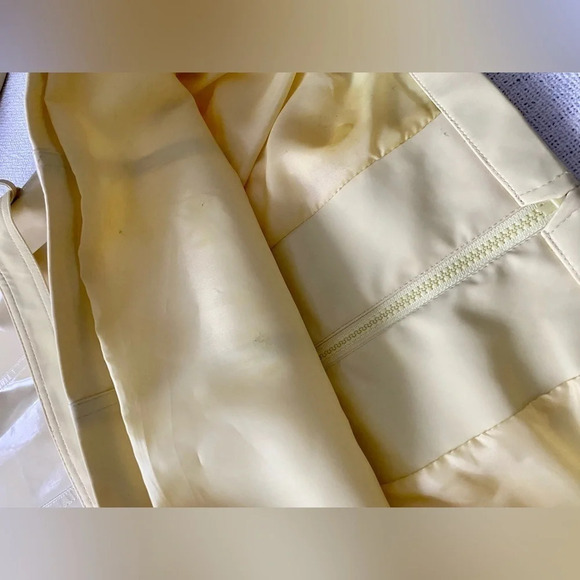 Yellow Nuage Rain Jacket with Belt - Picture 10 of 14